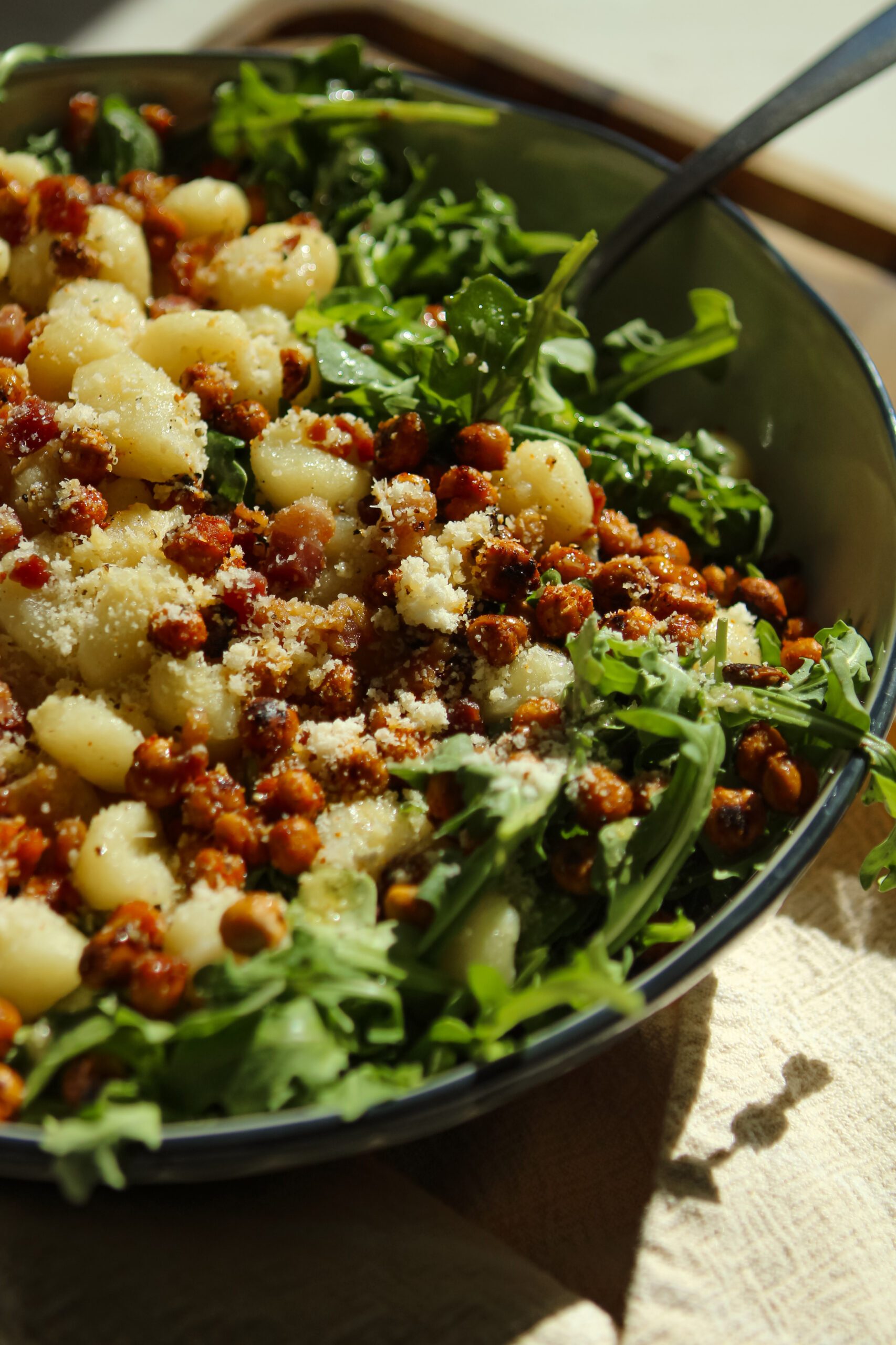 Roasted Chickpea and Gnocchi Salad