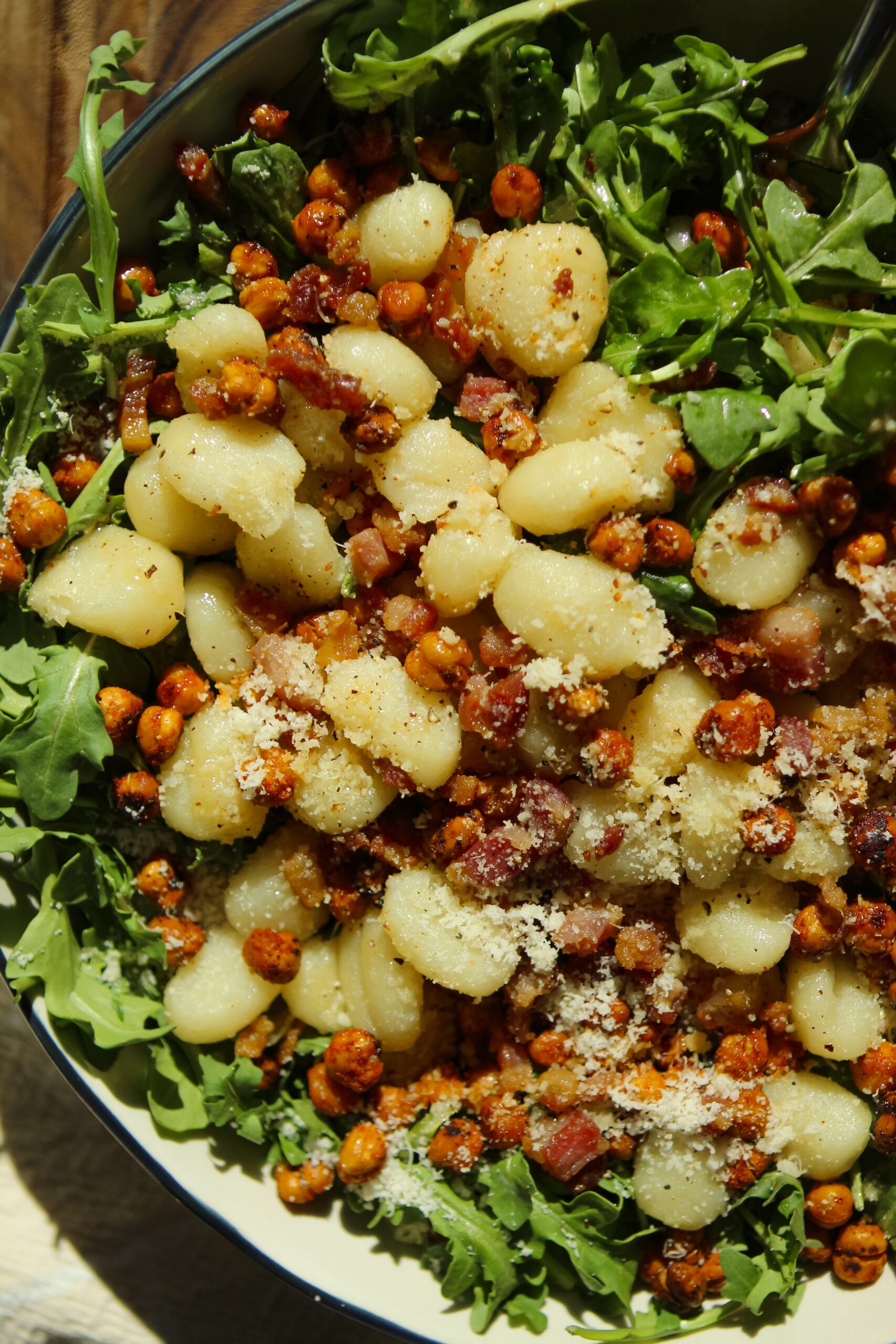 Roasted Chickpea and Gnocchi Salad