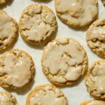 Glazed Maple Oatmeal Cookies