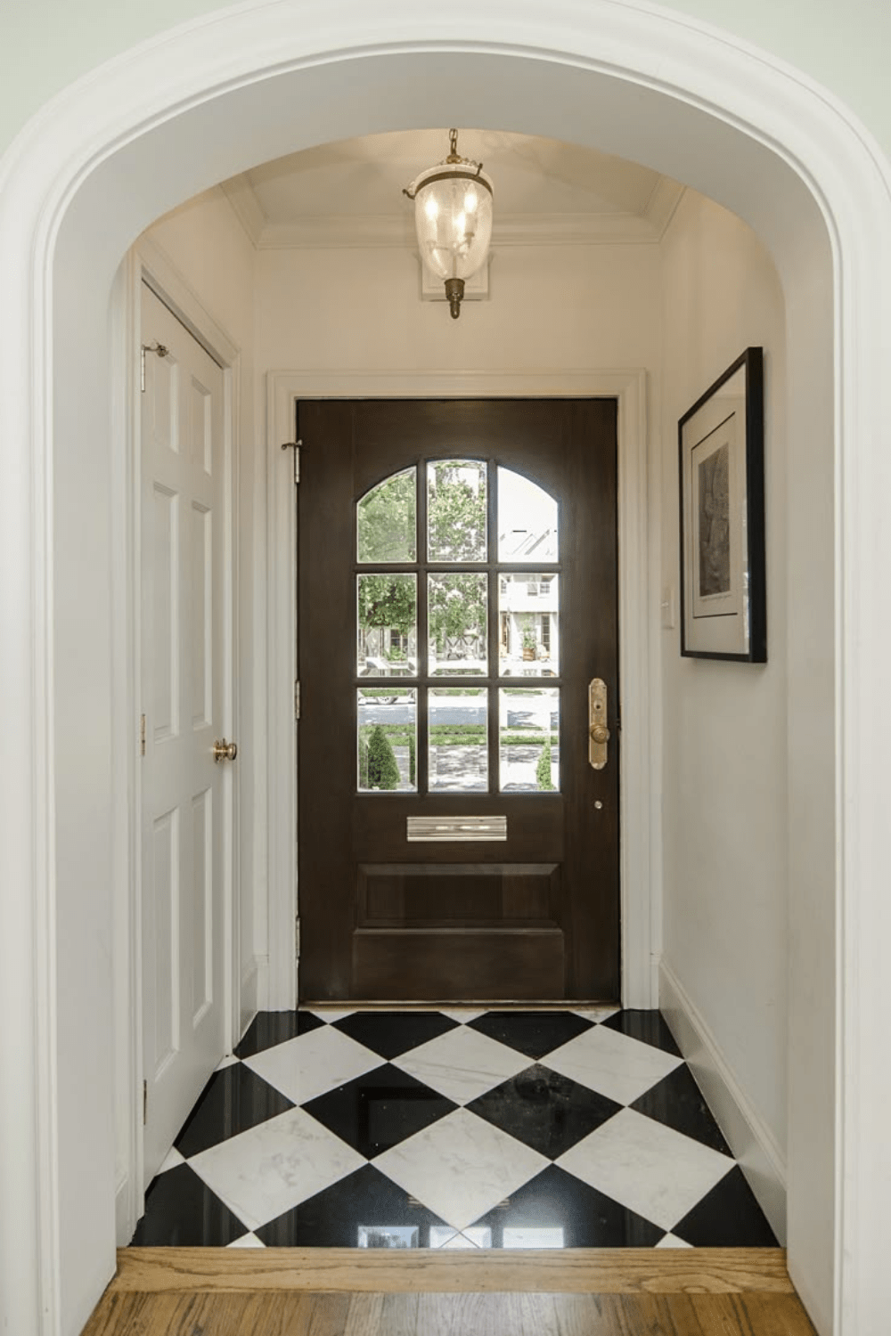 checkerboard tile ideas