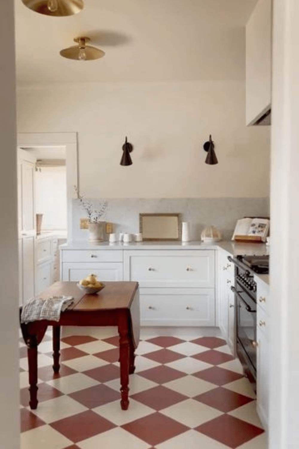 checkerboard tile ideas