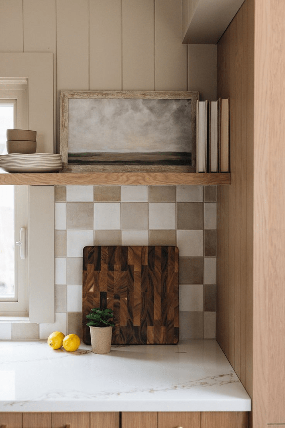 checkerboard tile ideas