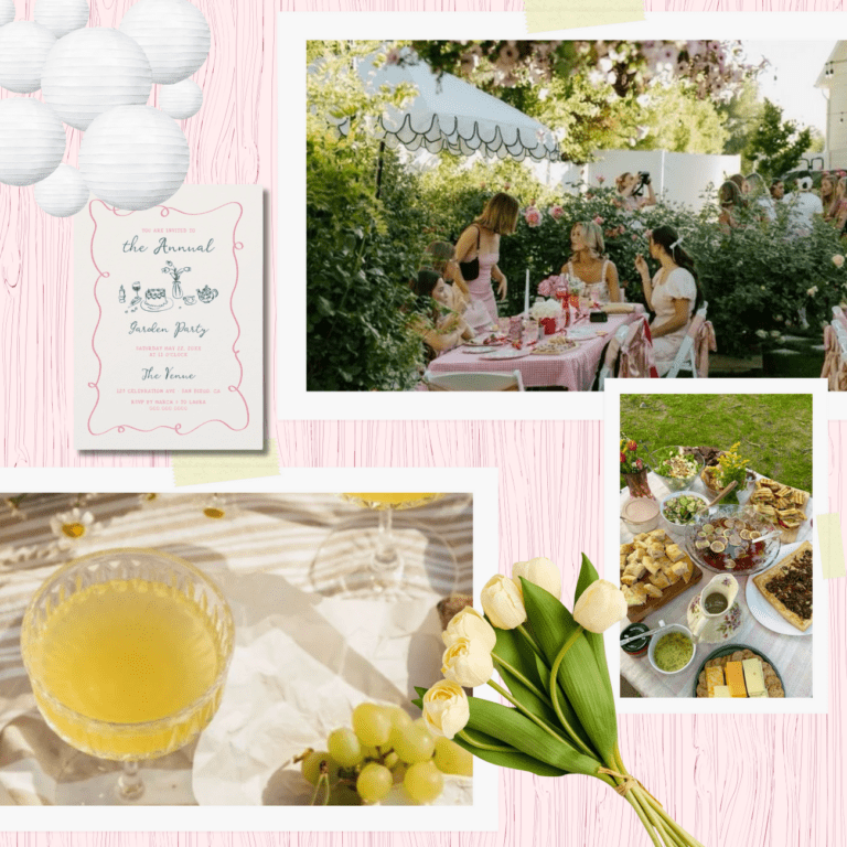 How to Host a Spring Garden Party with Your Friends