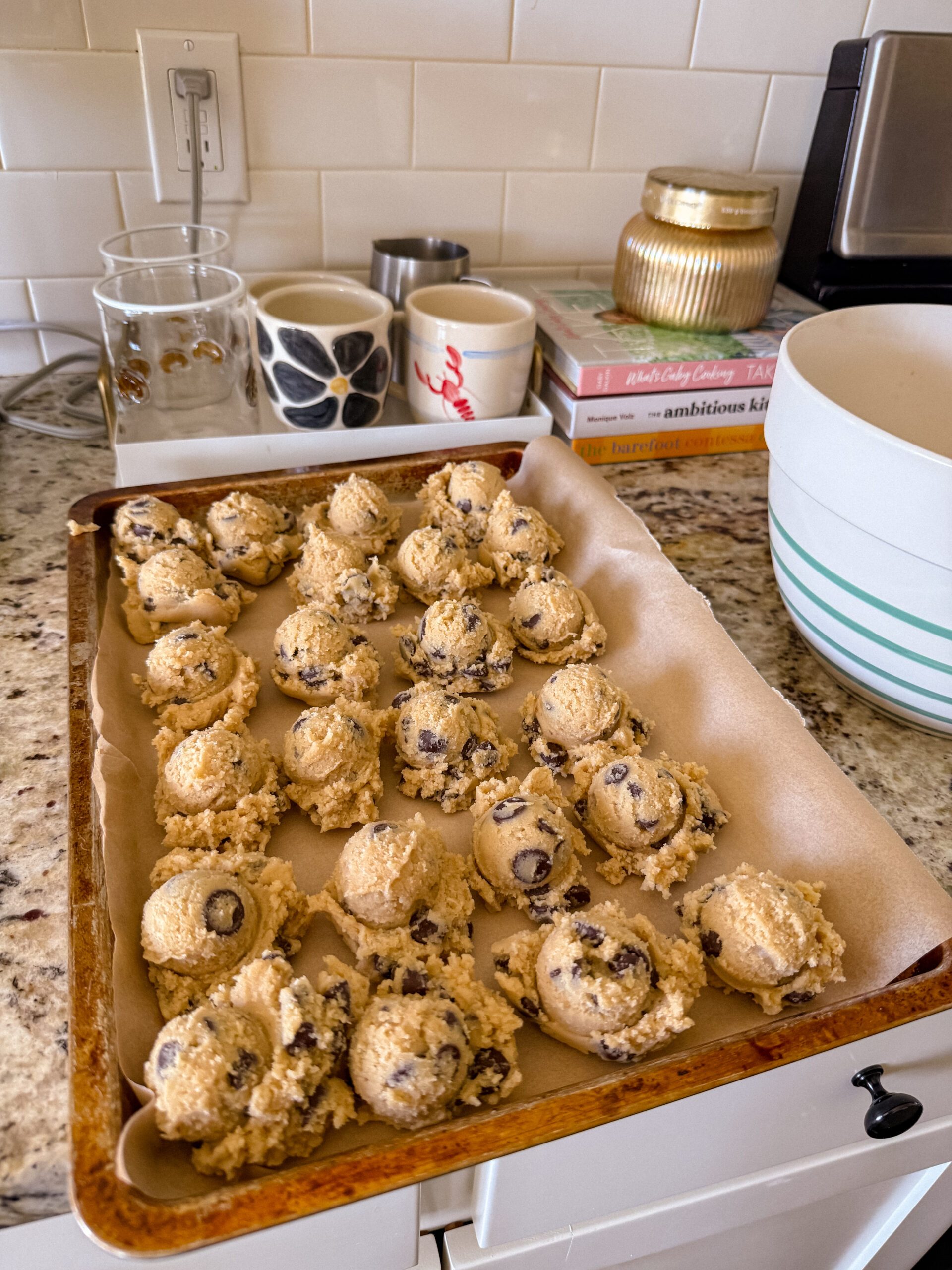 chocolate chip cookie dough