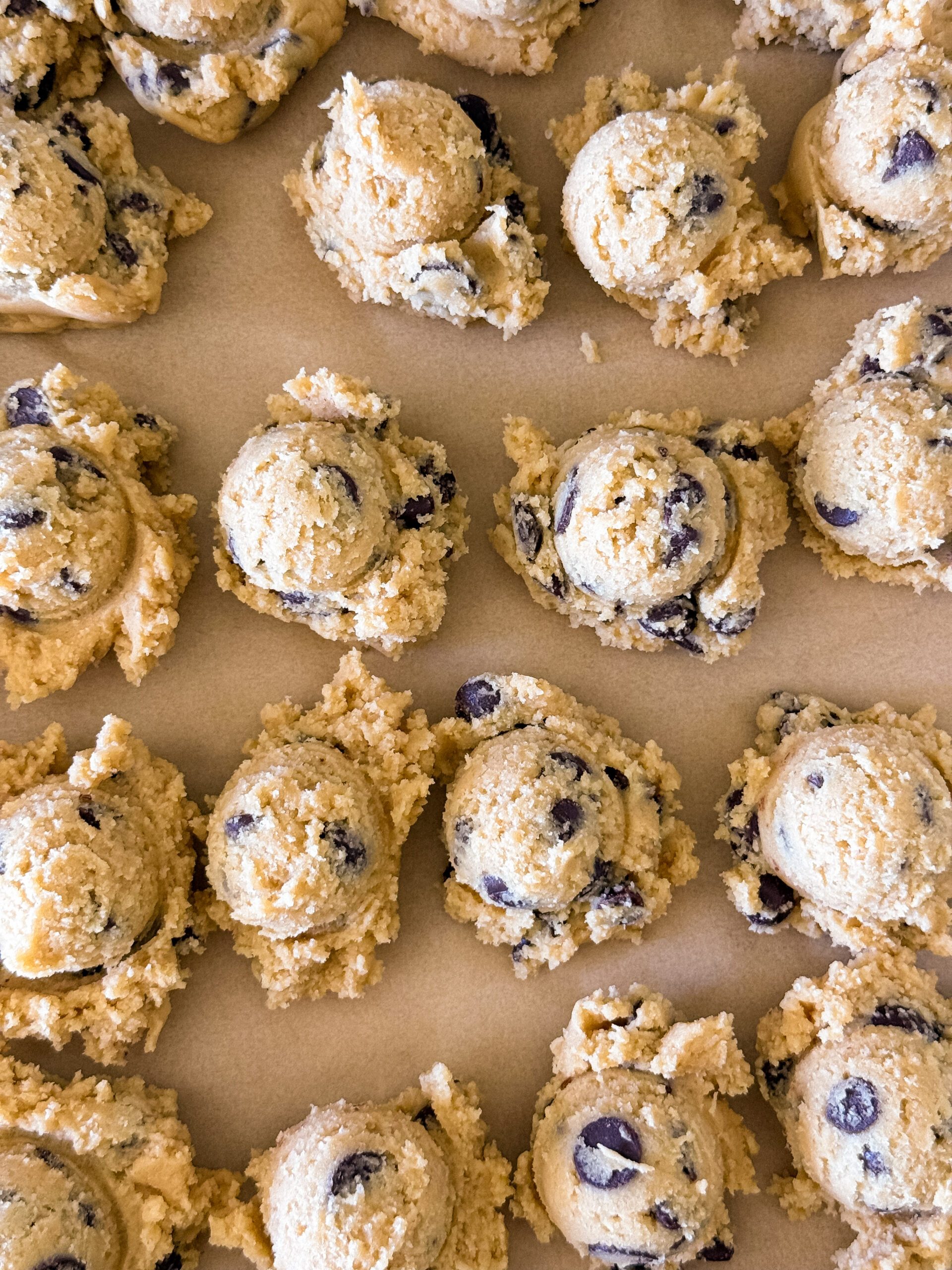 chocolate chip cookie dough