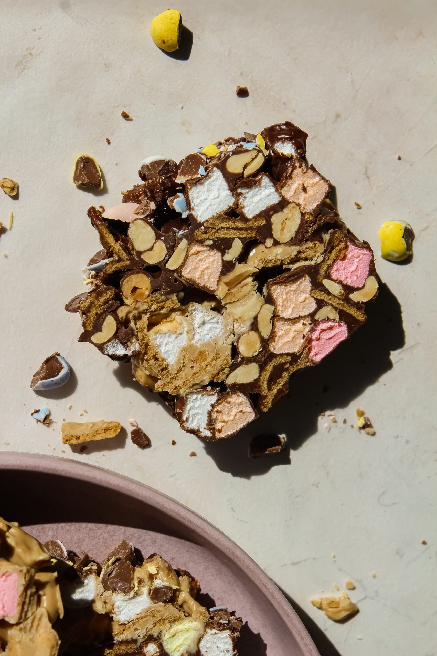 easter rocky road candy