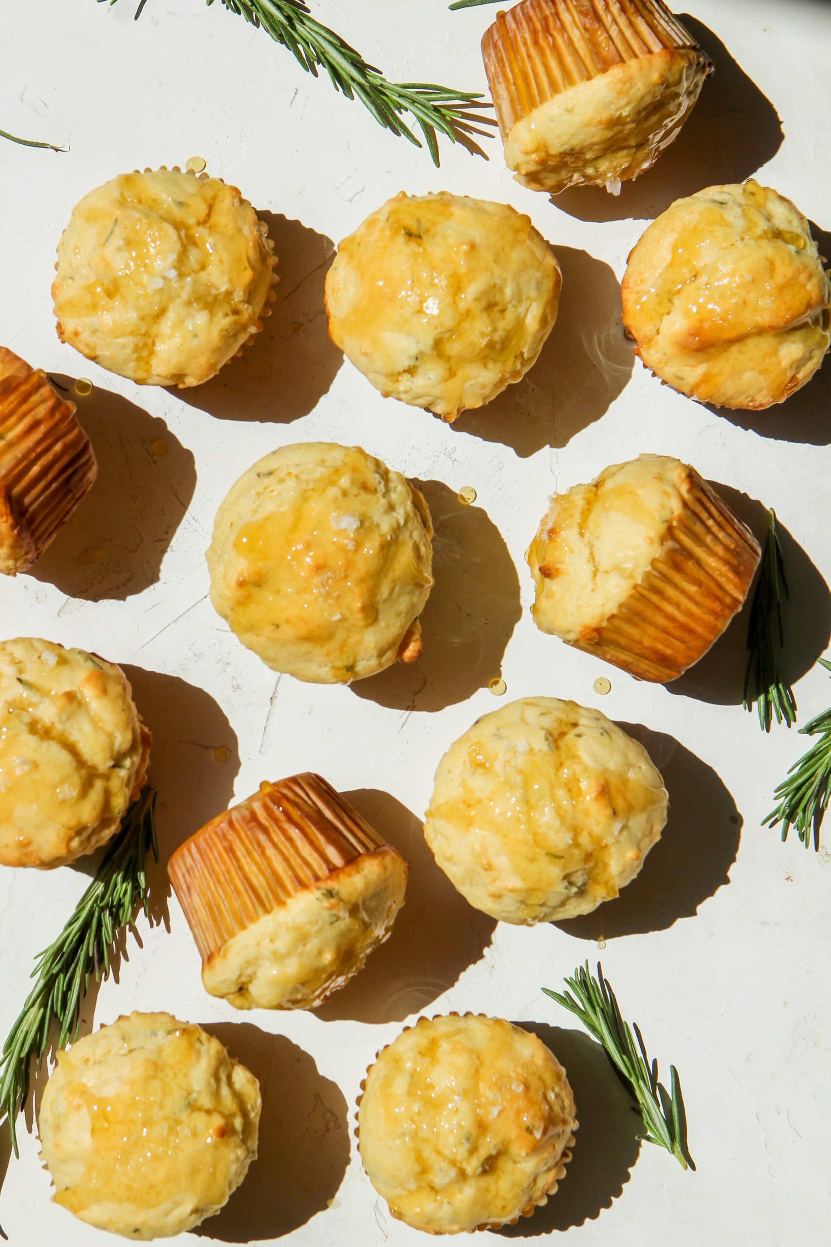 Rosemary Cheddar Muffins