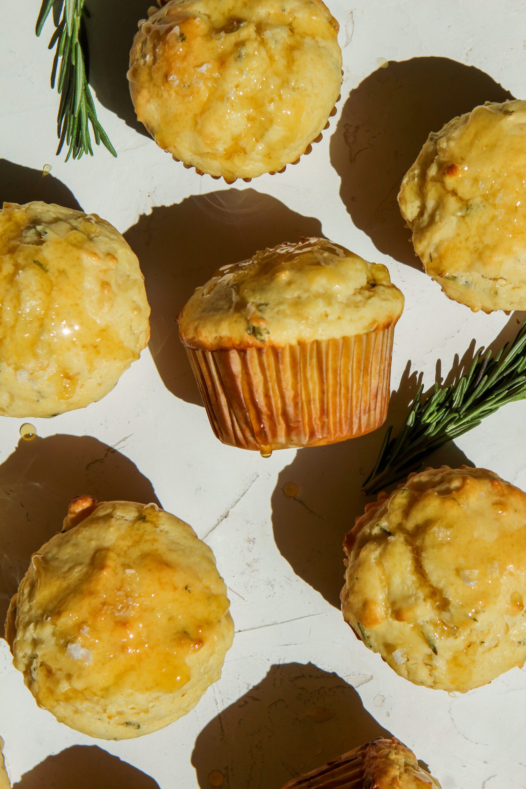 Rosemary Cheddar Muffins