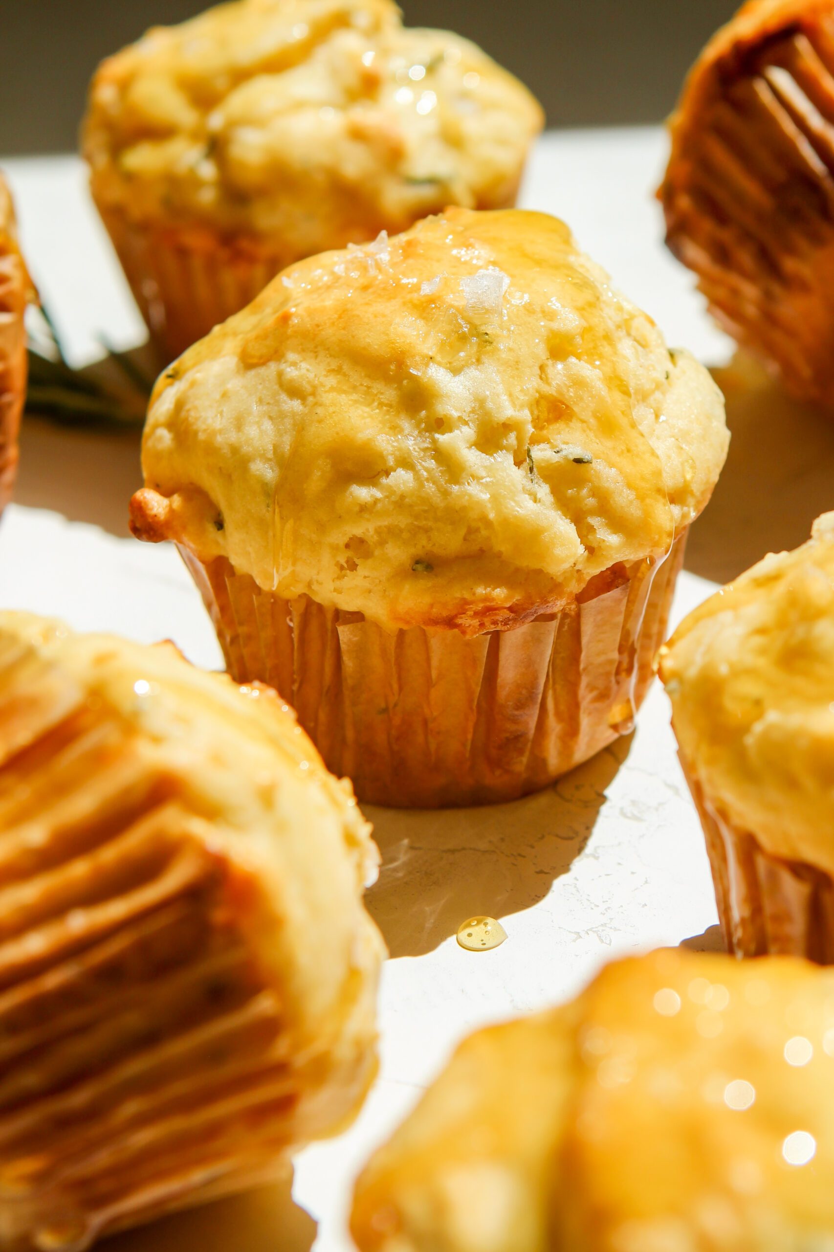 Rosemary Cheddar Muffins