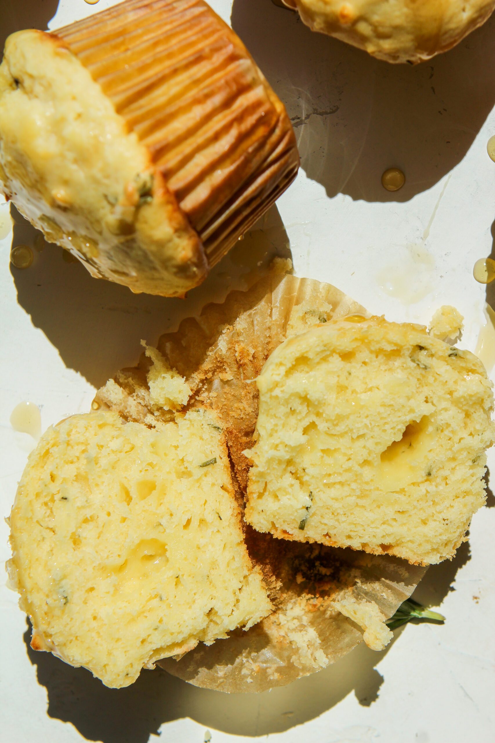 Rosemary Cheddar Muffins