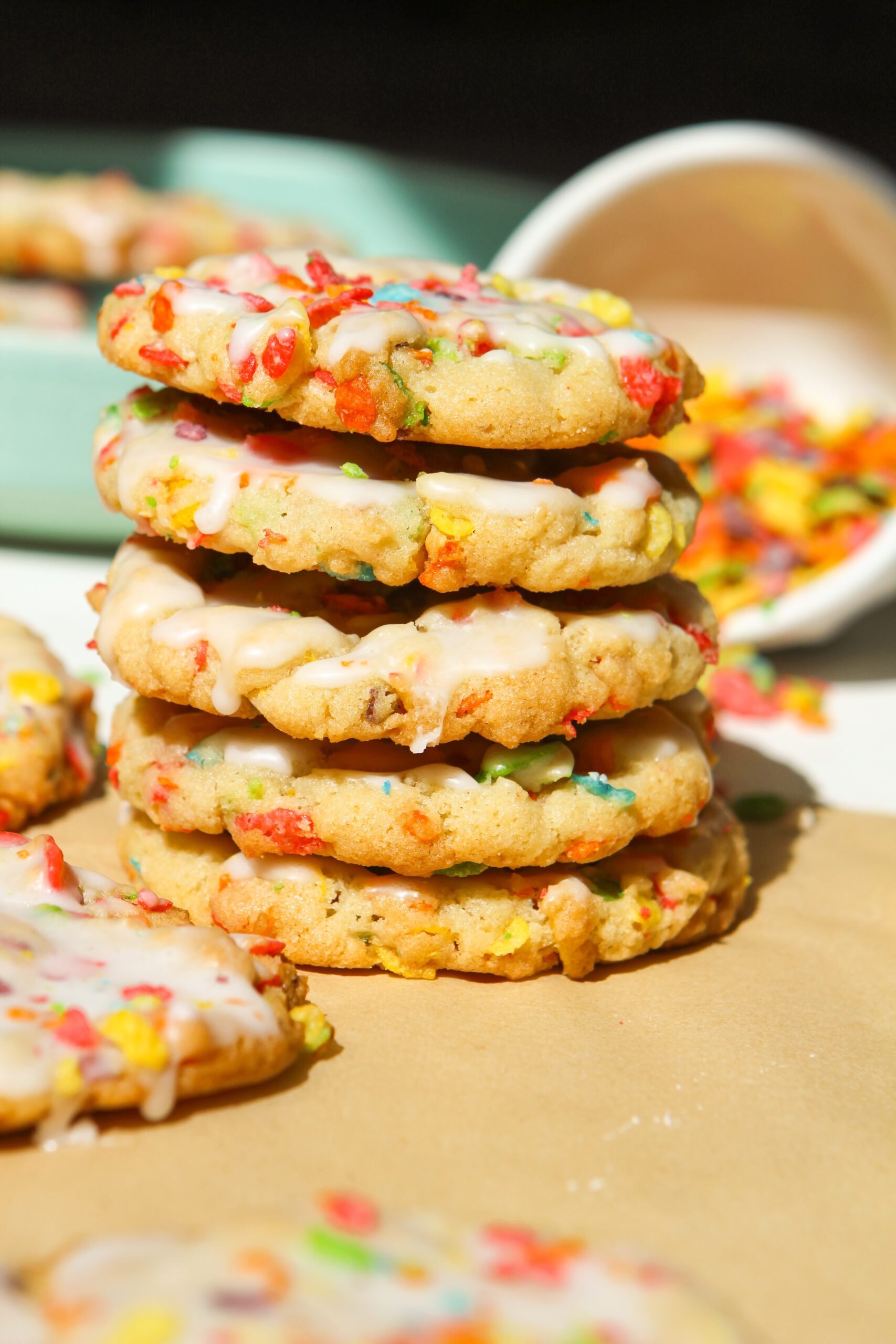 fruity pebble cookies