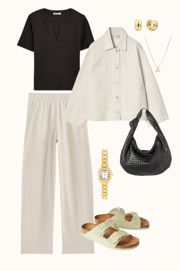 comfortable and stylish travel outfits
