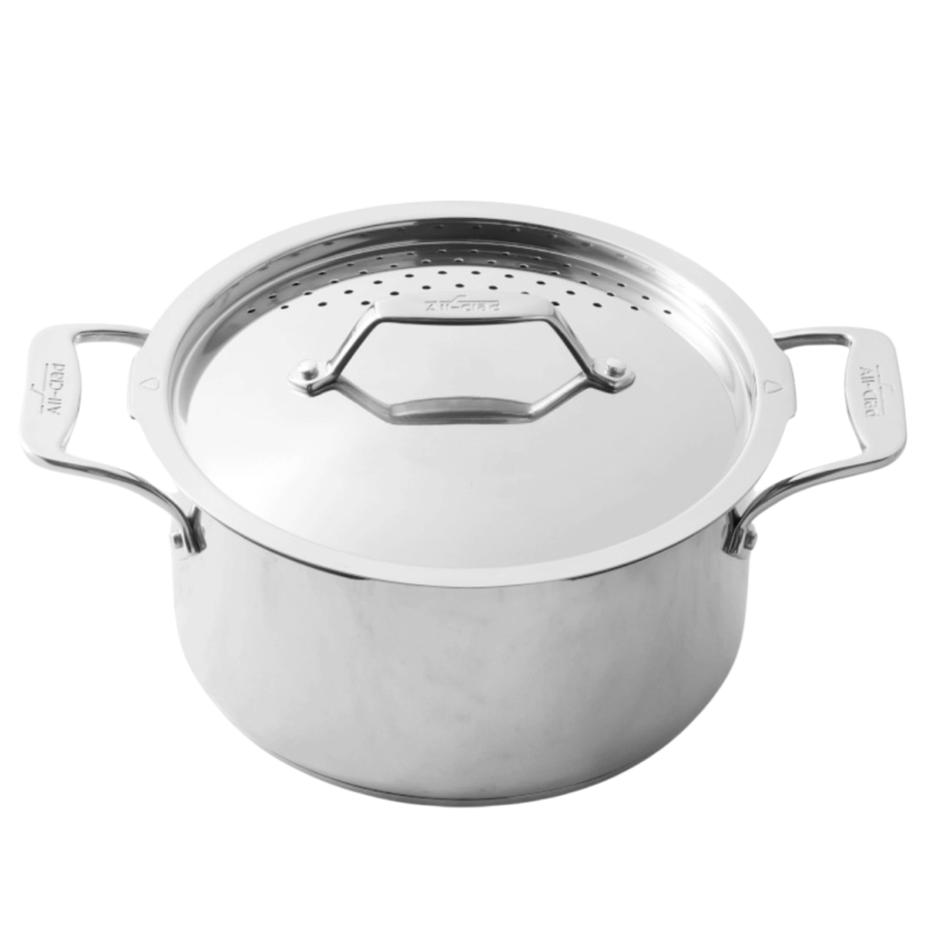 all clad stainless steel pasta pot