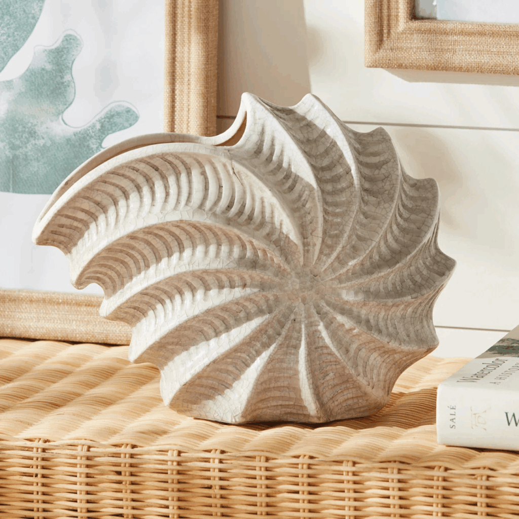 coastal coffee table decor
