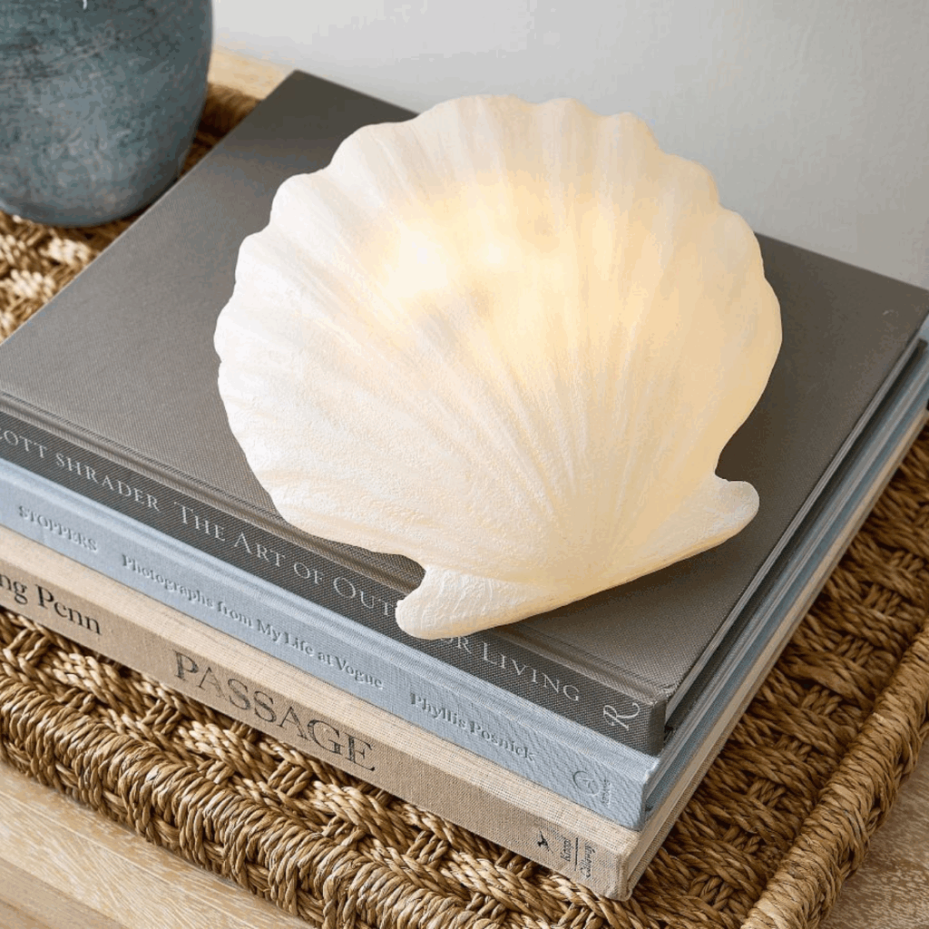coastal coffee table decor