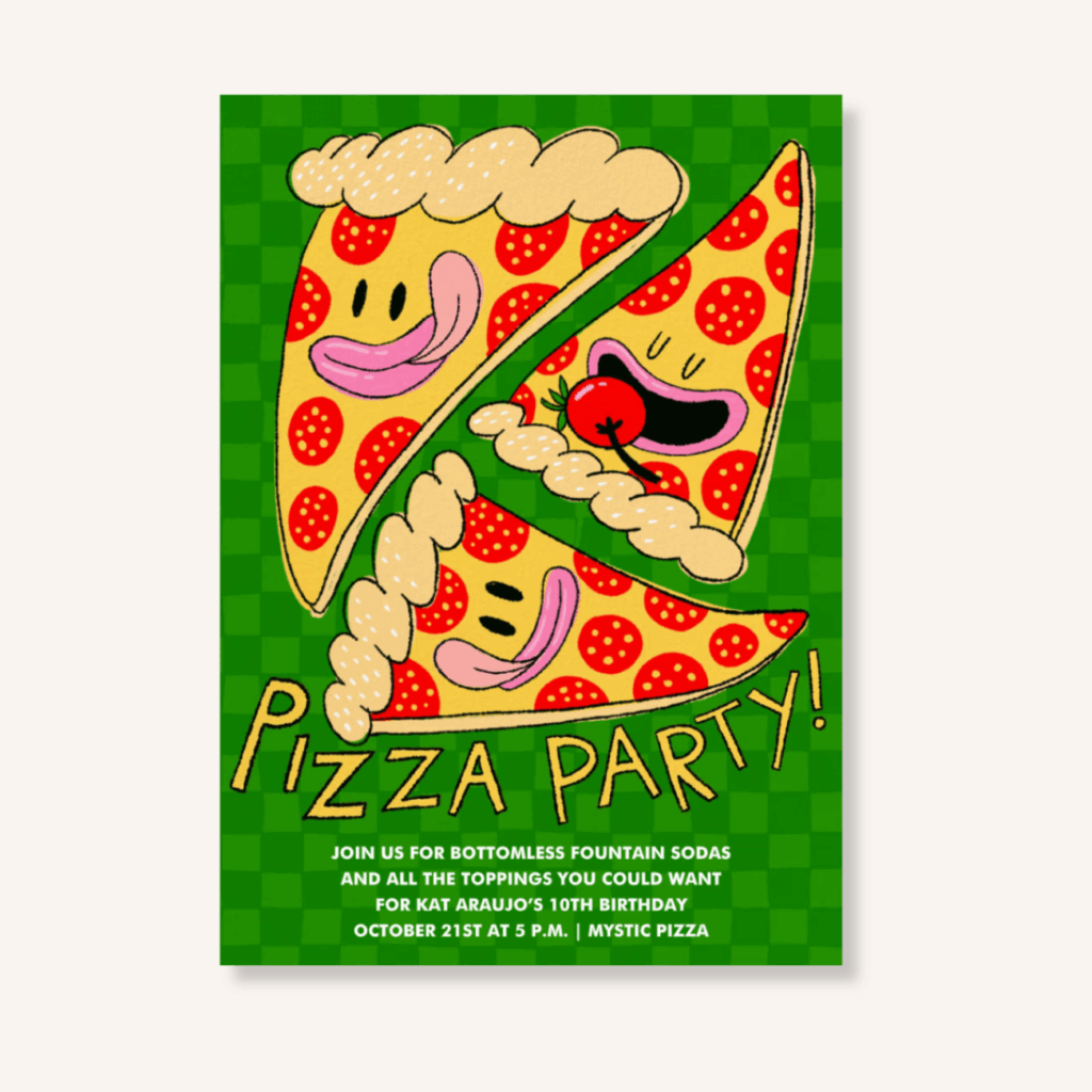 summer pizza night