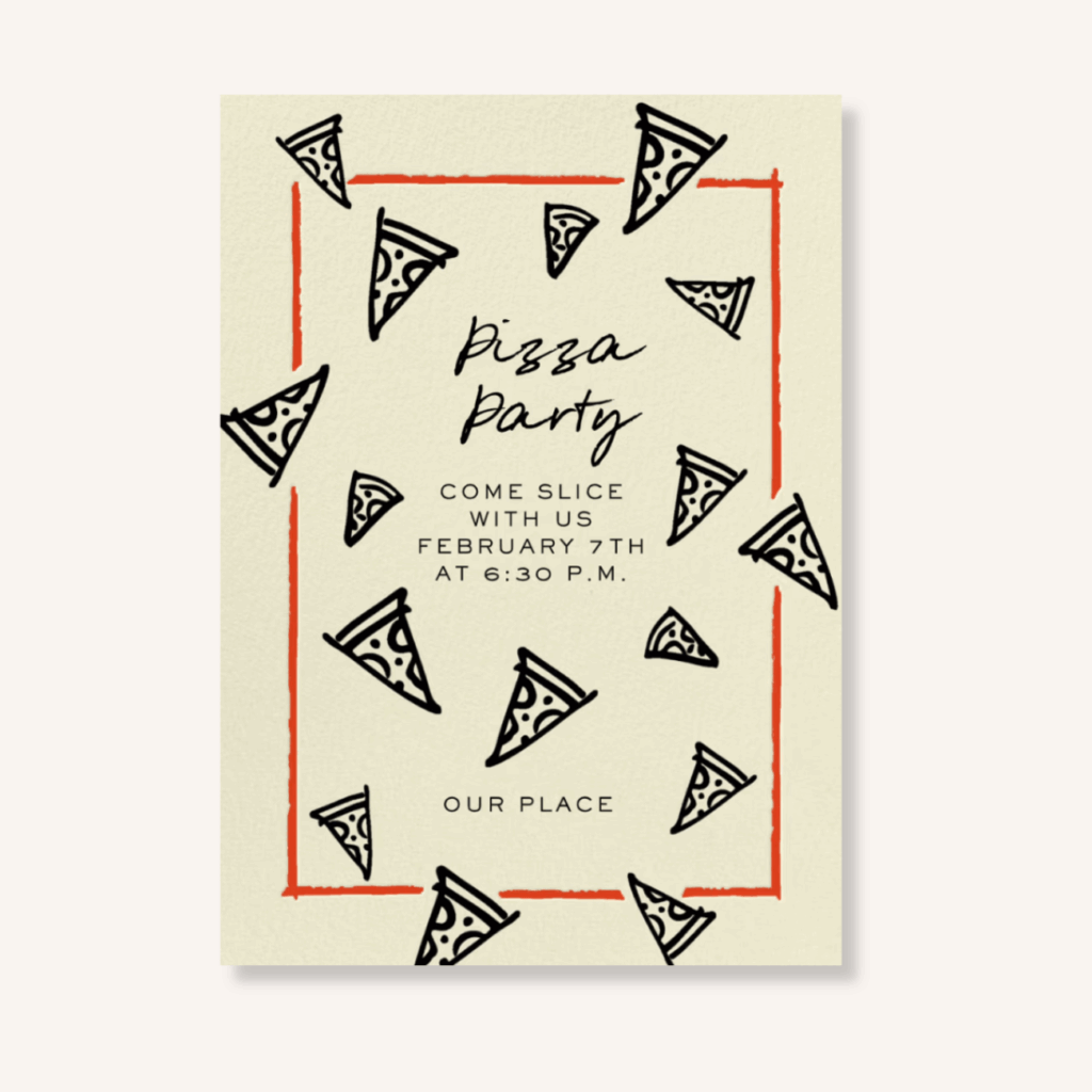 summer pizza night