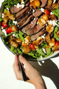cherry steak salad