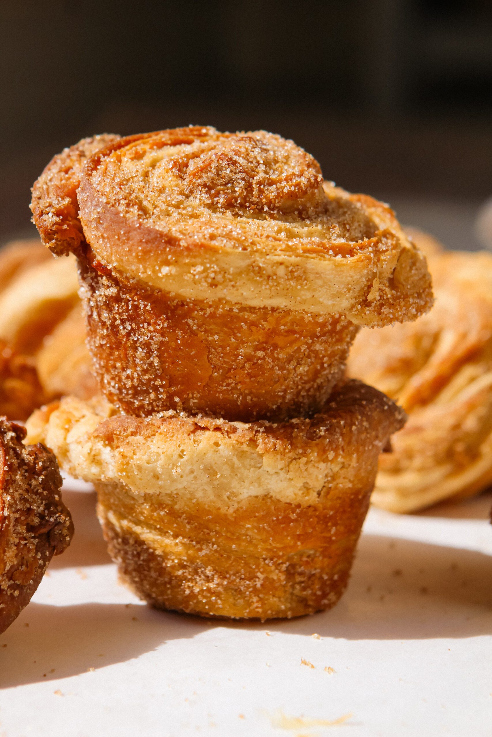 cinnamon sugar morning bun