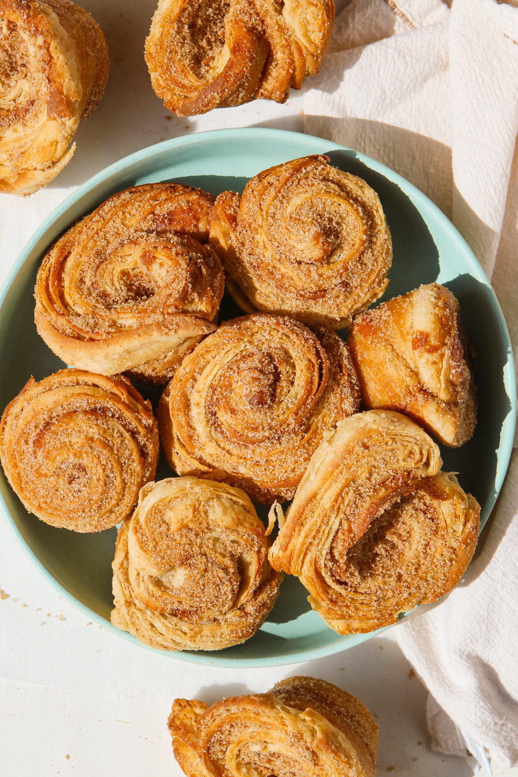 cinnamon sugar morning bun