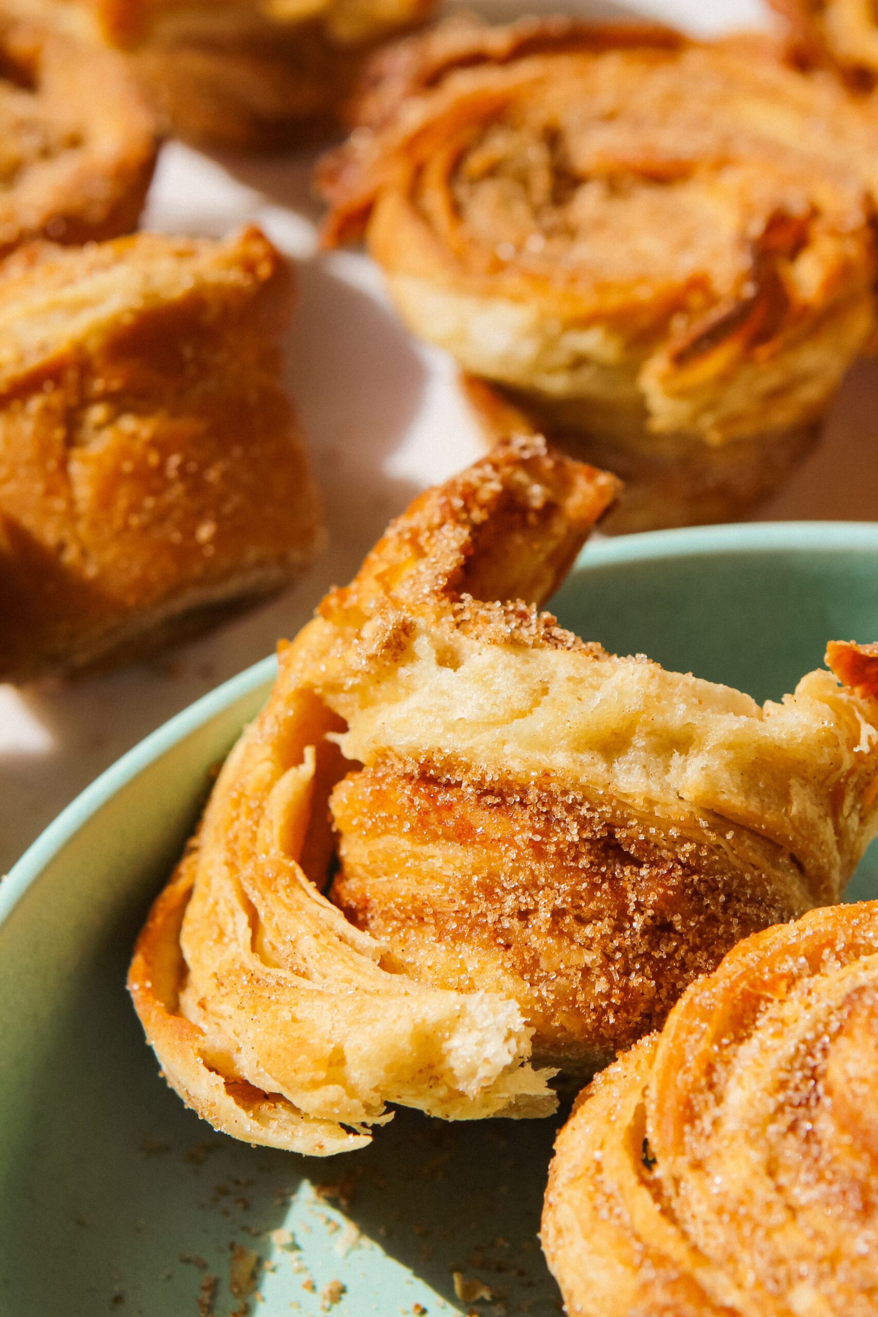 cinnamon sugar morning bun