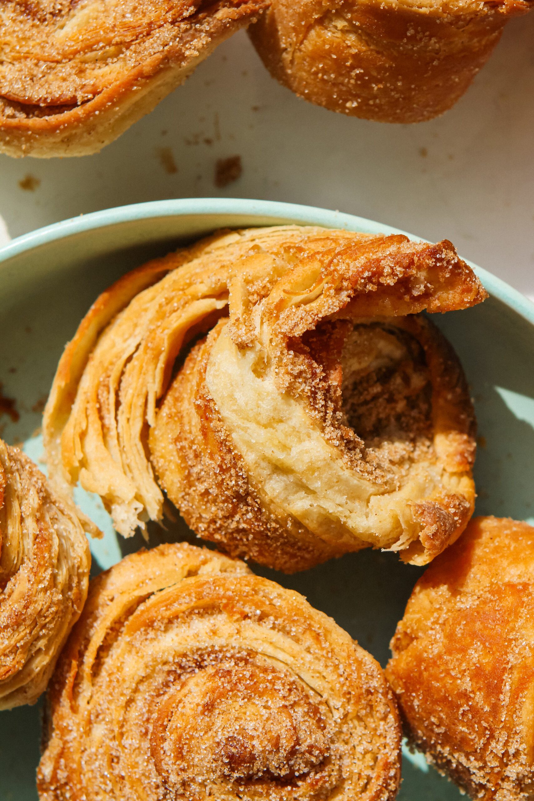 cinnamon sugar morning bun