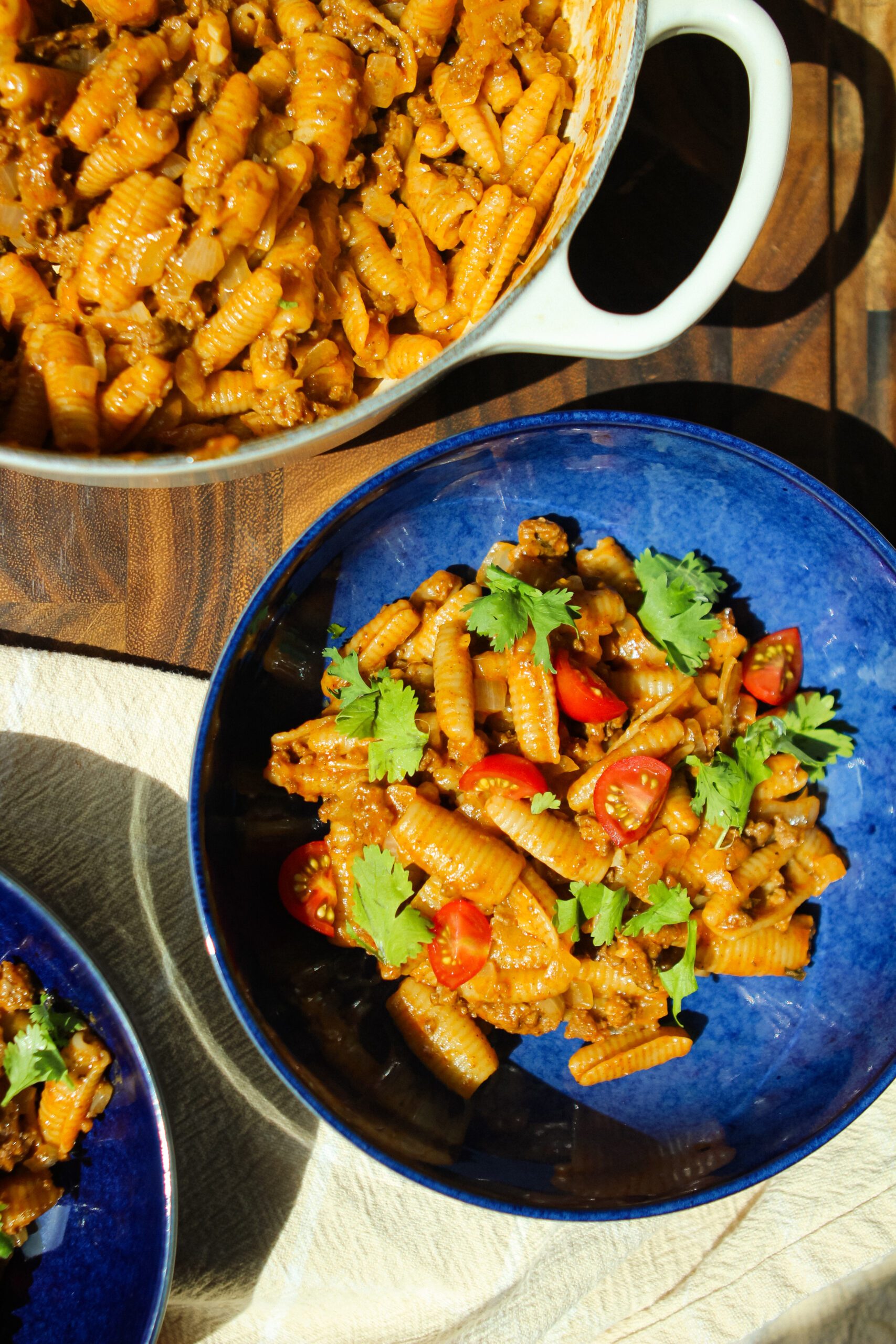 tex-mex enchilada pasta