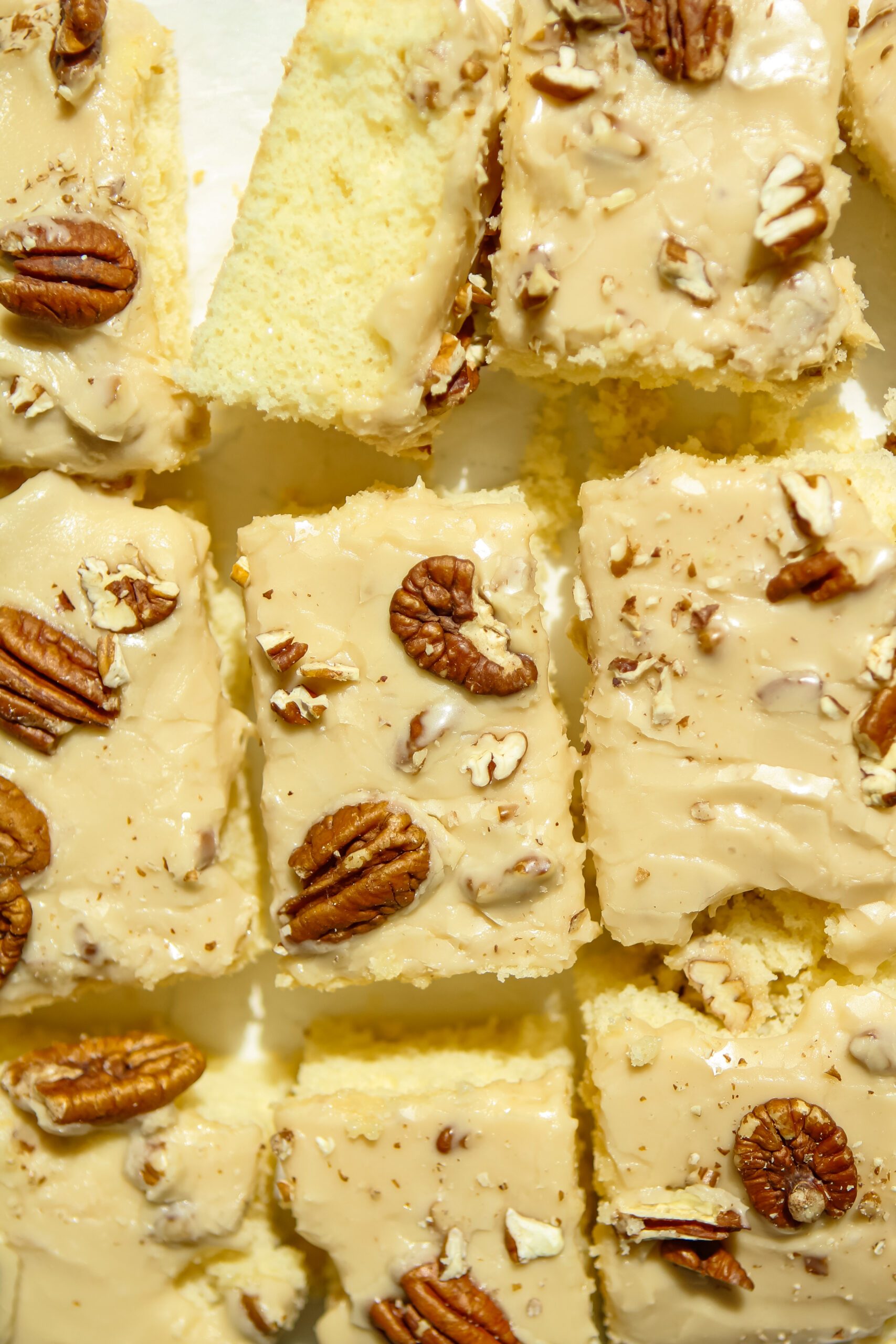 Blonde texas sheet cake