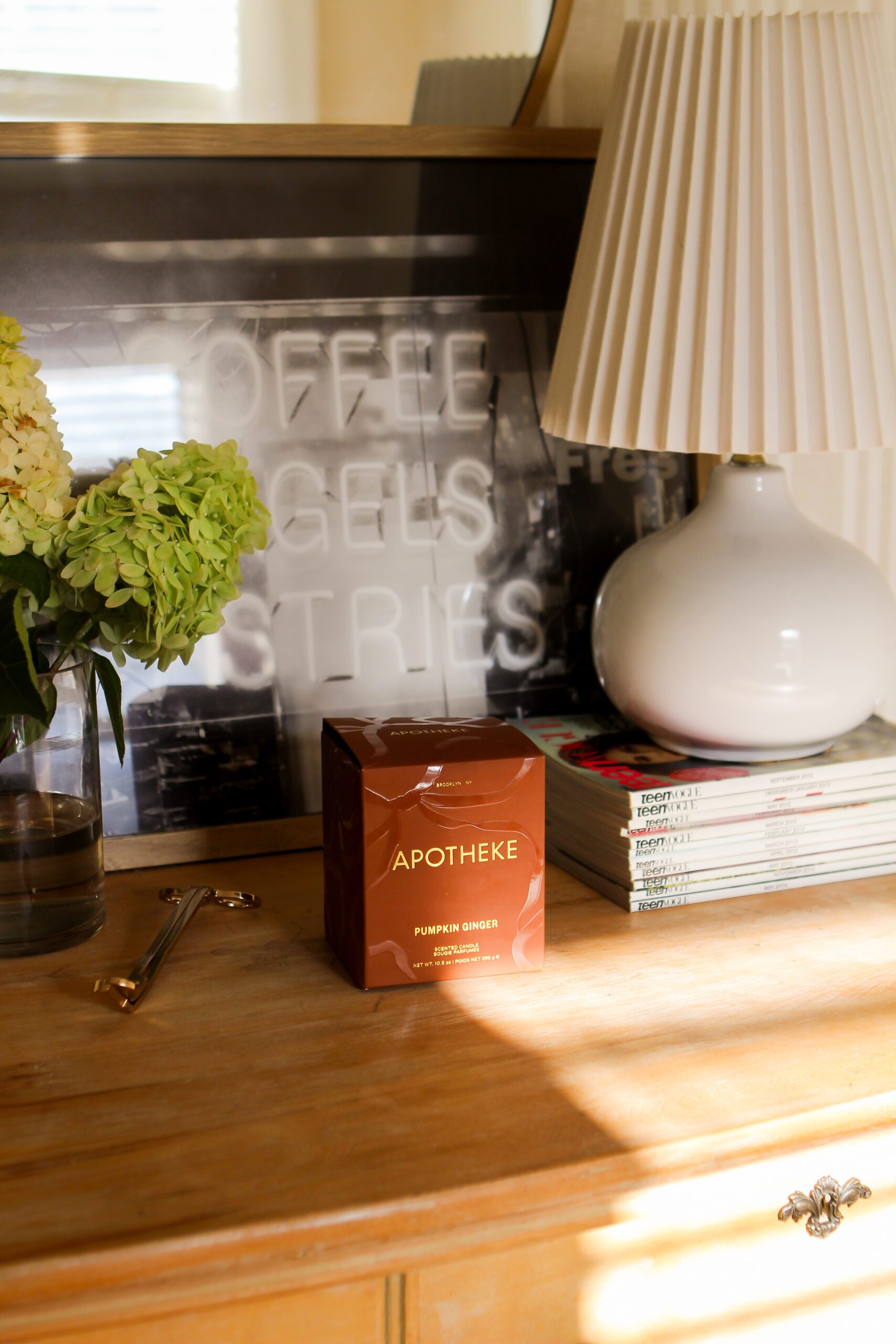 apotheke pumpkin ginger candle