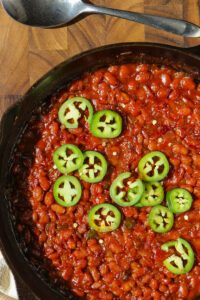 Spicy Texas BBQ Baked Beans