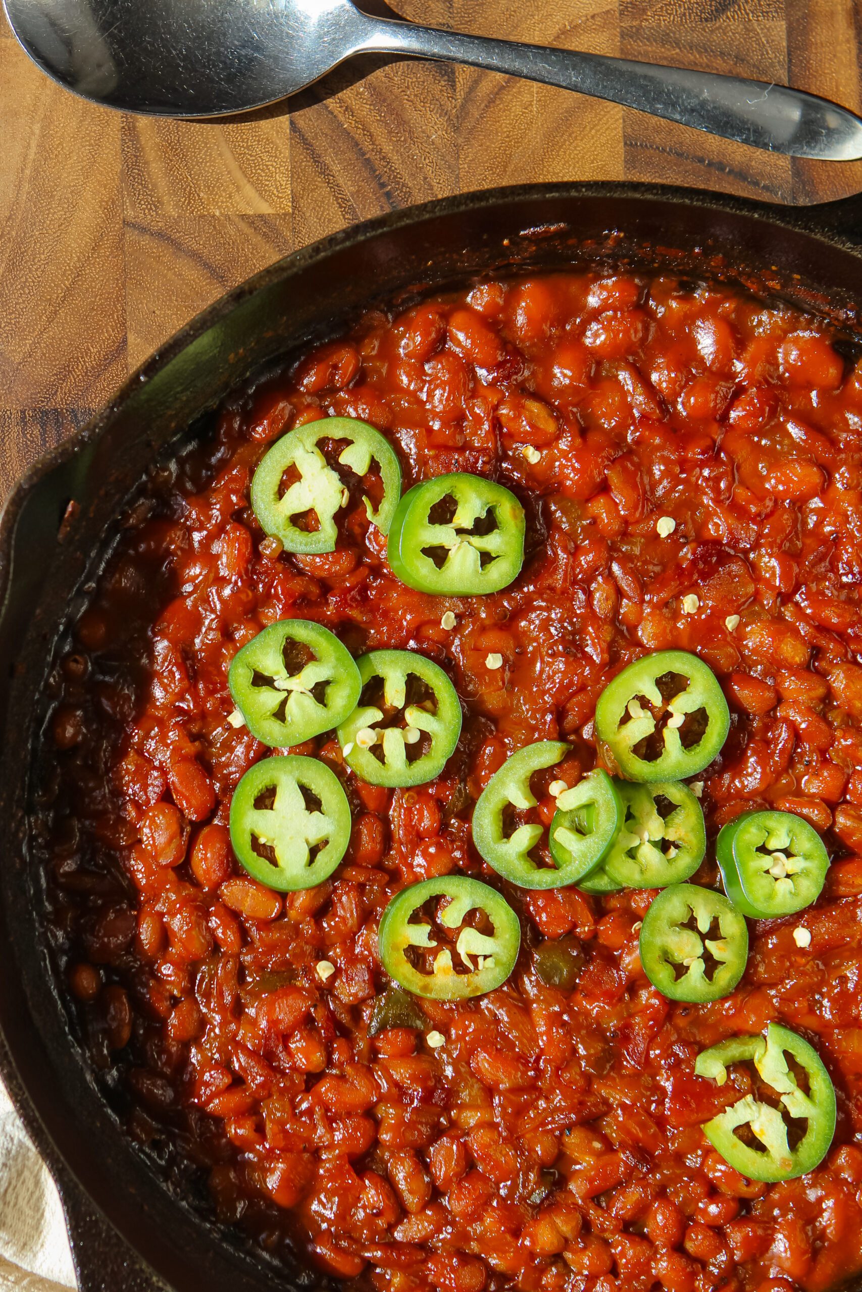 Spicy Texas BBQ Baked Beans