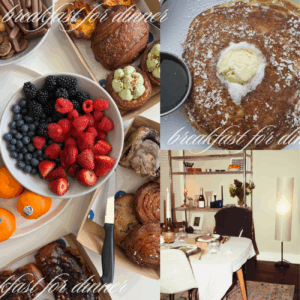 “Breakfast for Dinner” Party — Why Not?