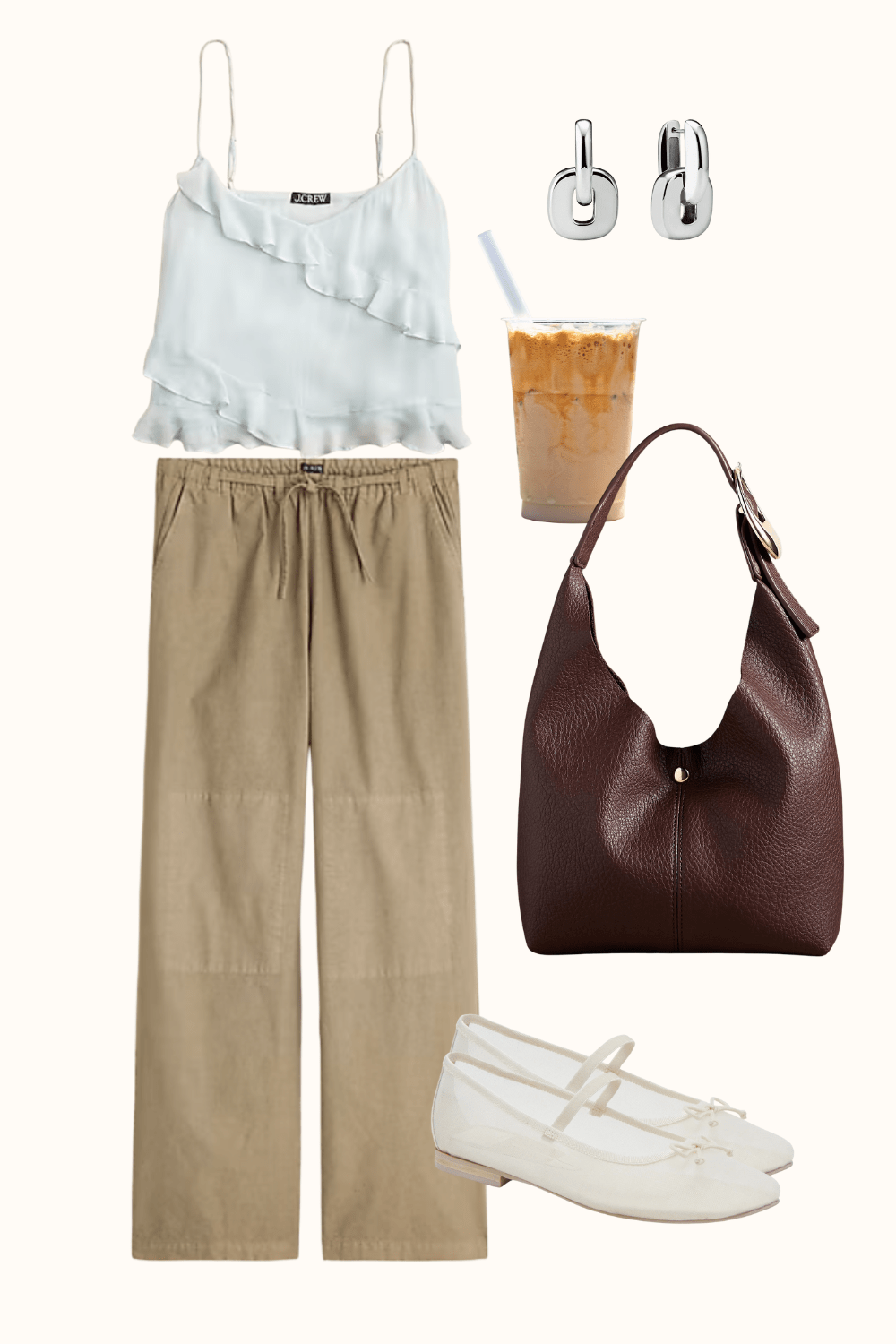 comfy coffee date outfits
