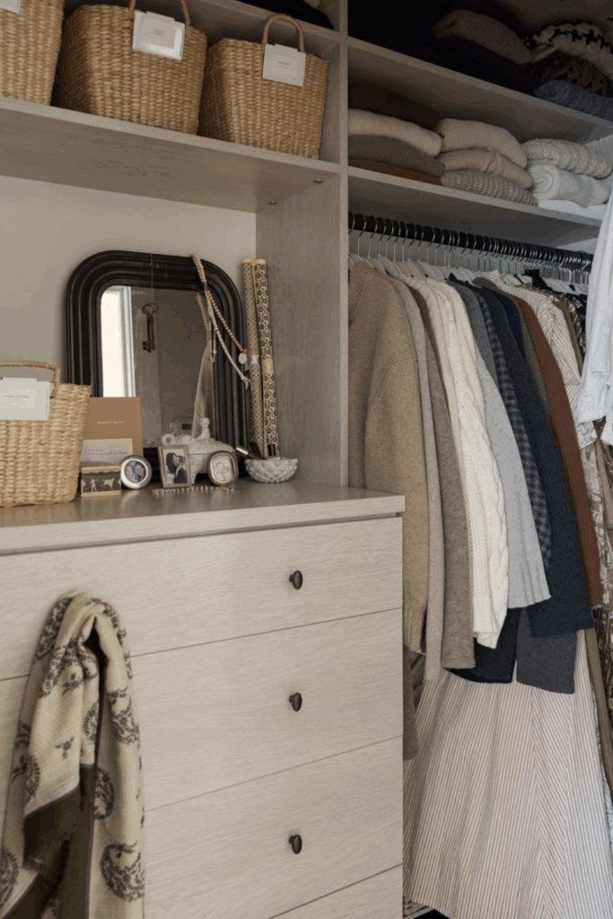 practical closet organization