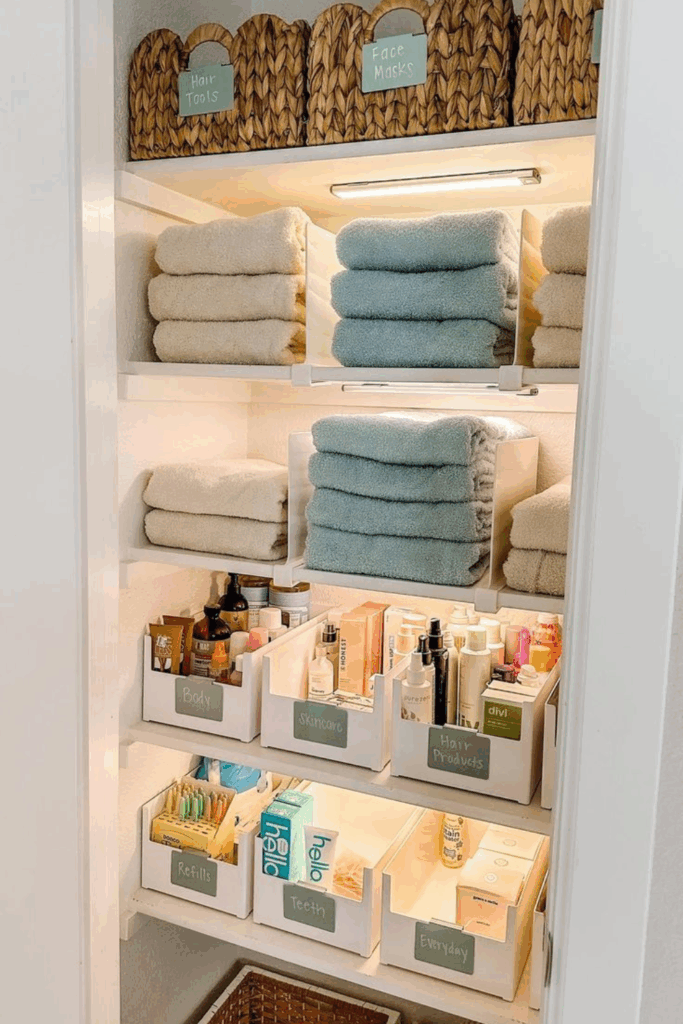 practical closet organization