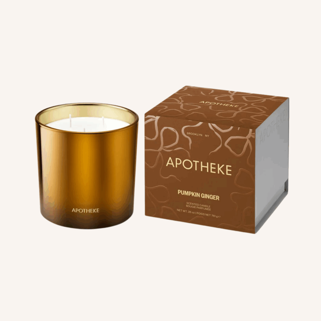 apotheke pumpkin ginger candle
