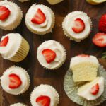 strawberry lemon cupcakes