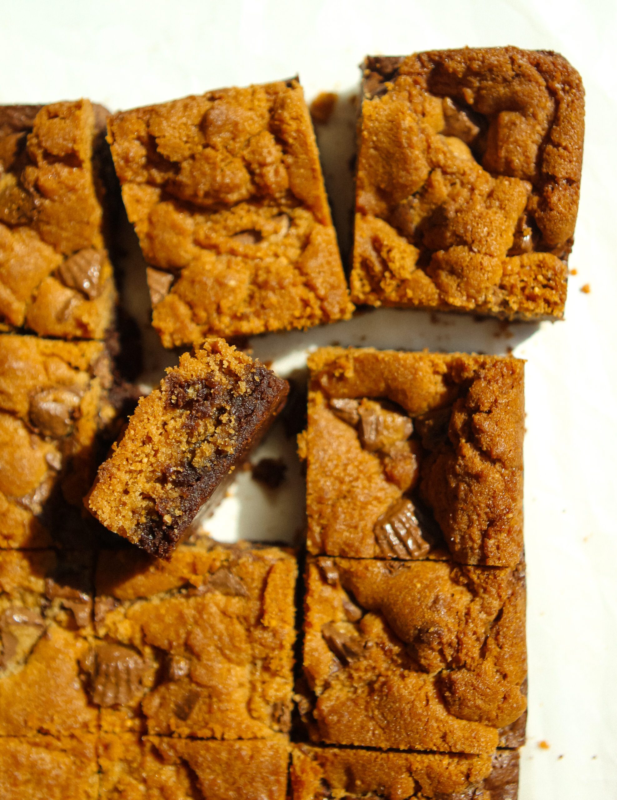 reese's peanut butter brownie bars