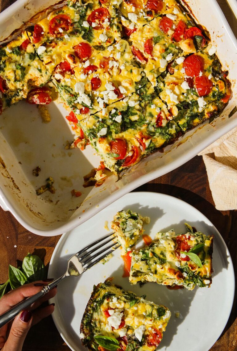 veggie egg breakfast casserole