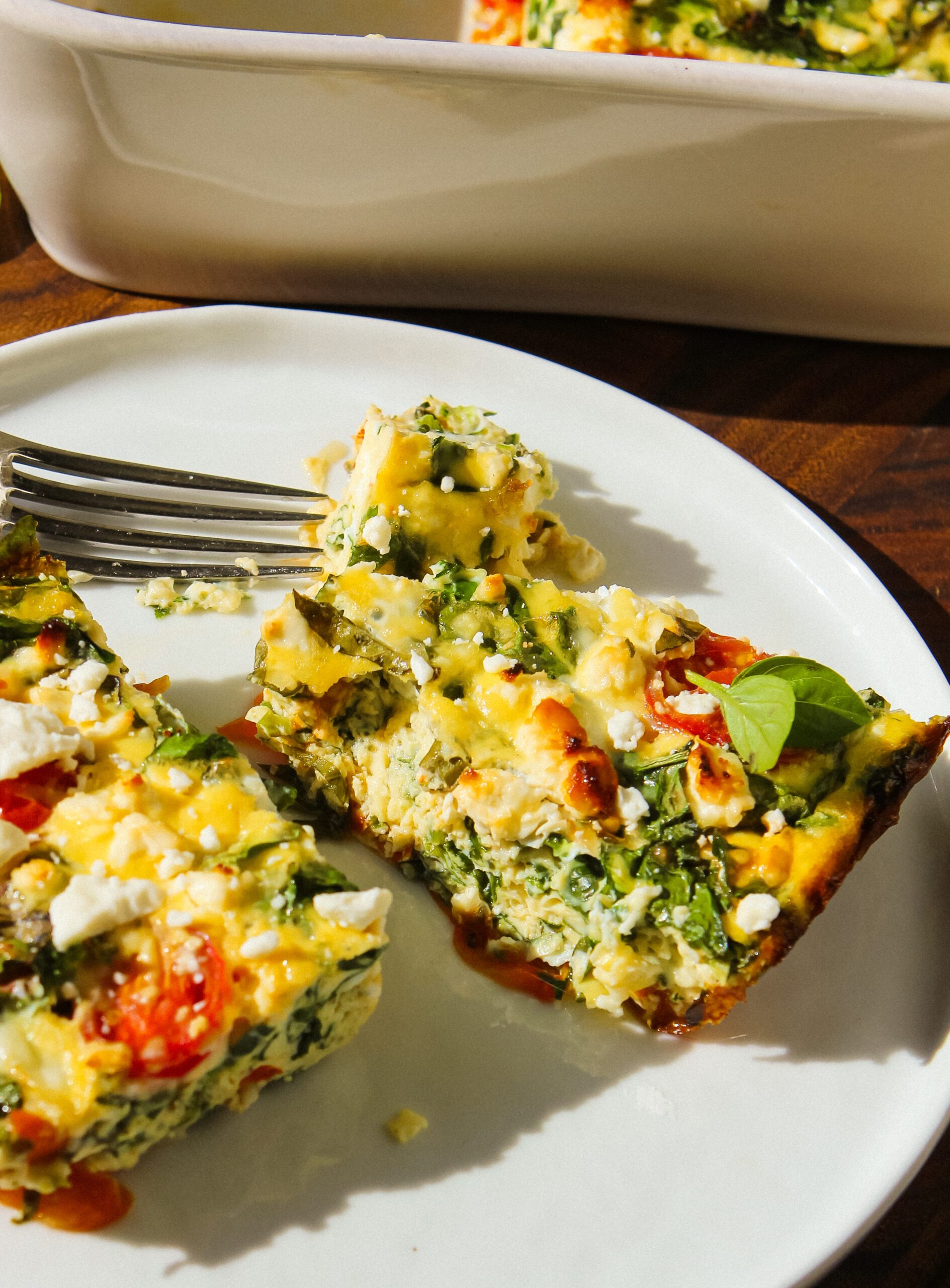 veggie egg breakfast casserole