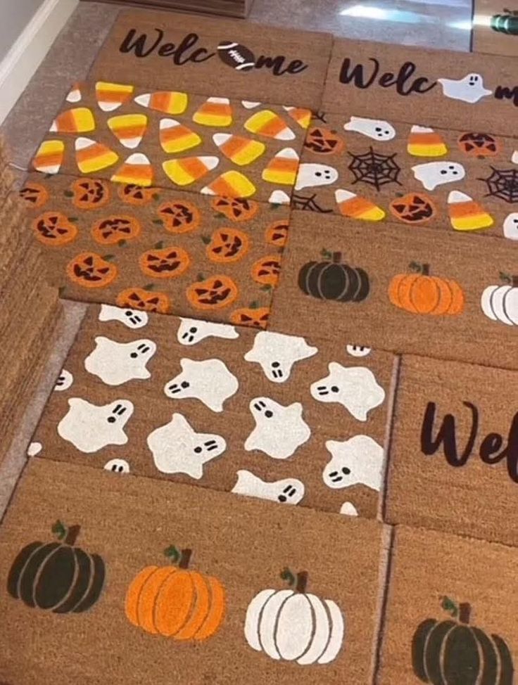 How to Host a Fall Doormat Painting Party with Your Friends