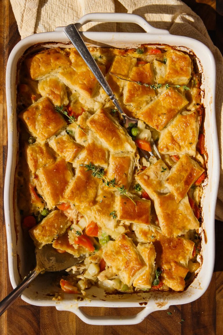 homemade chicken pot pie