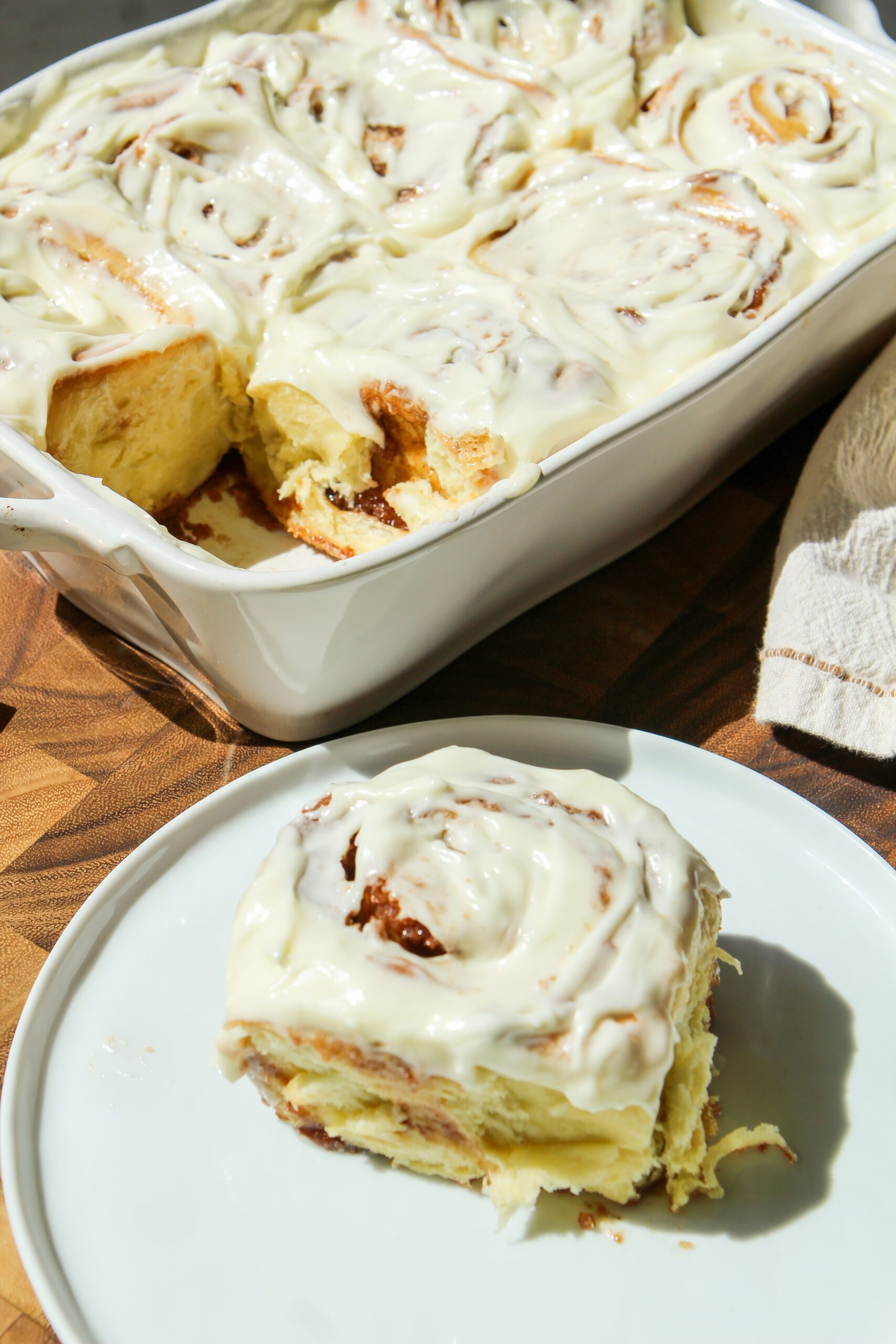 Soft homemade Cinnamon Roll Dough Best Cinnamon-Sugar Filling