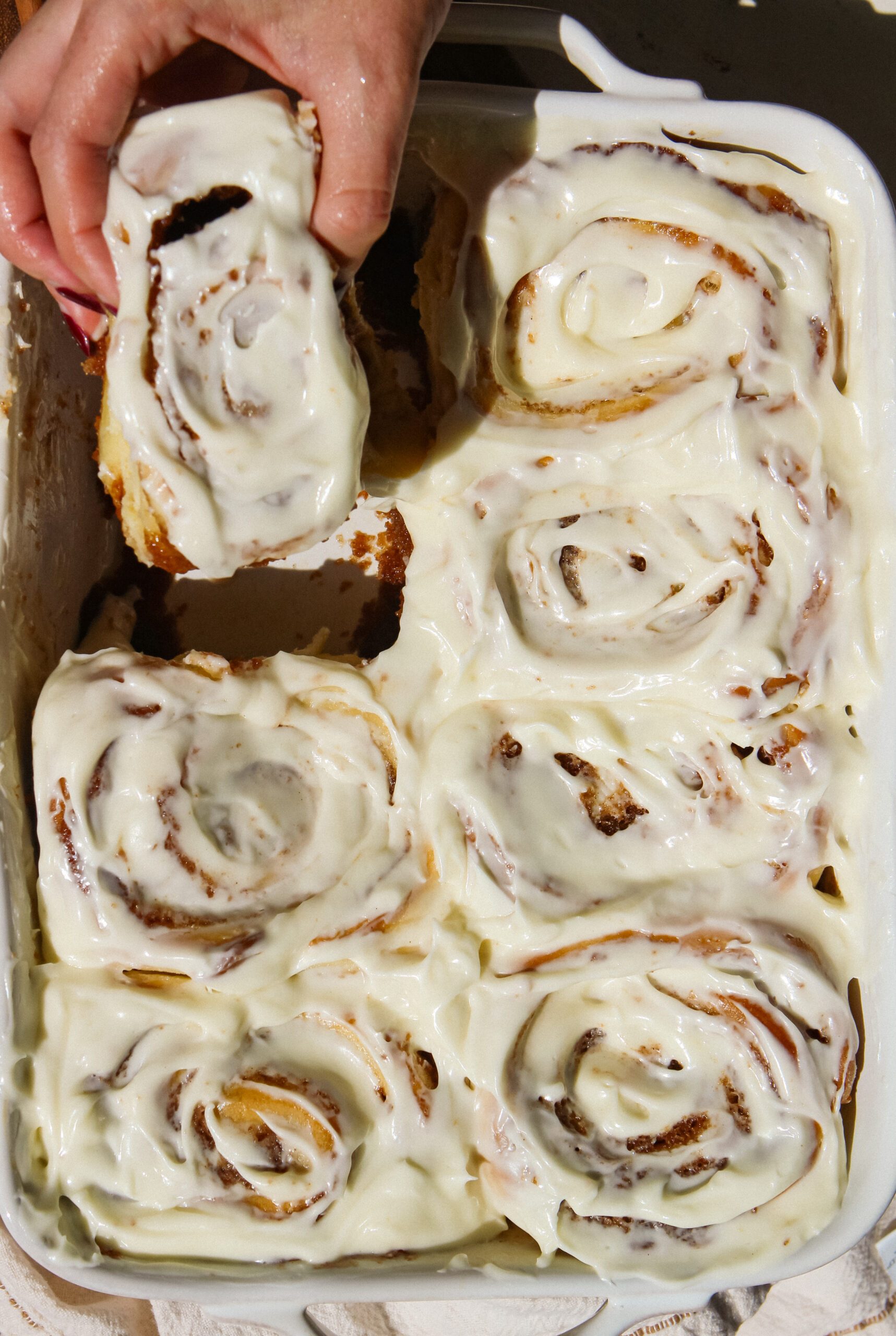 Soft homemade Cinnamon Roll Dough Best Cinnamon-Sugar Filling