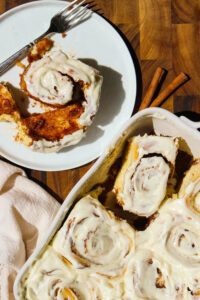 Soft homemade Cinnamon Roll Dough Best Cinnamon-Sugar Filling