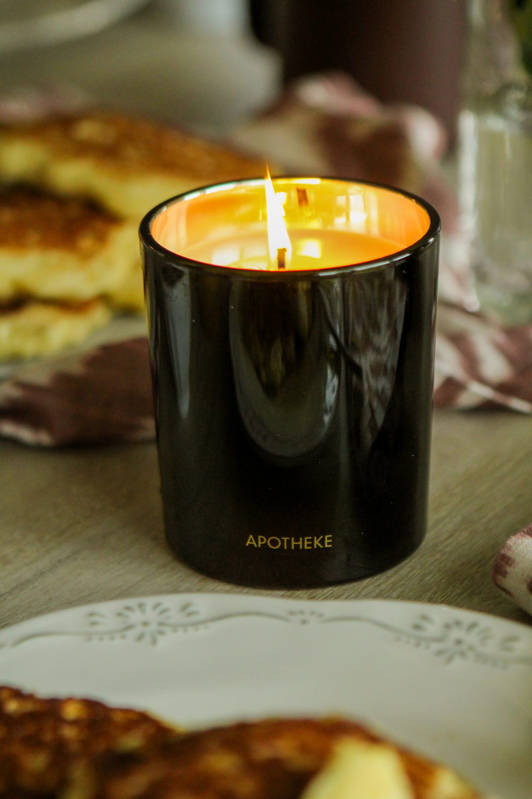 apotheke juniper birch candle