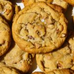 chewy salted caramel pecan cookies for fall dessert