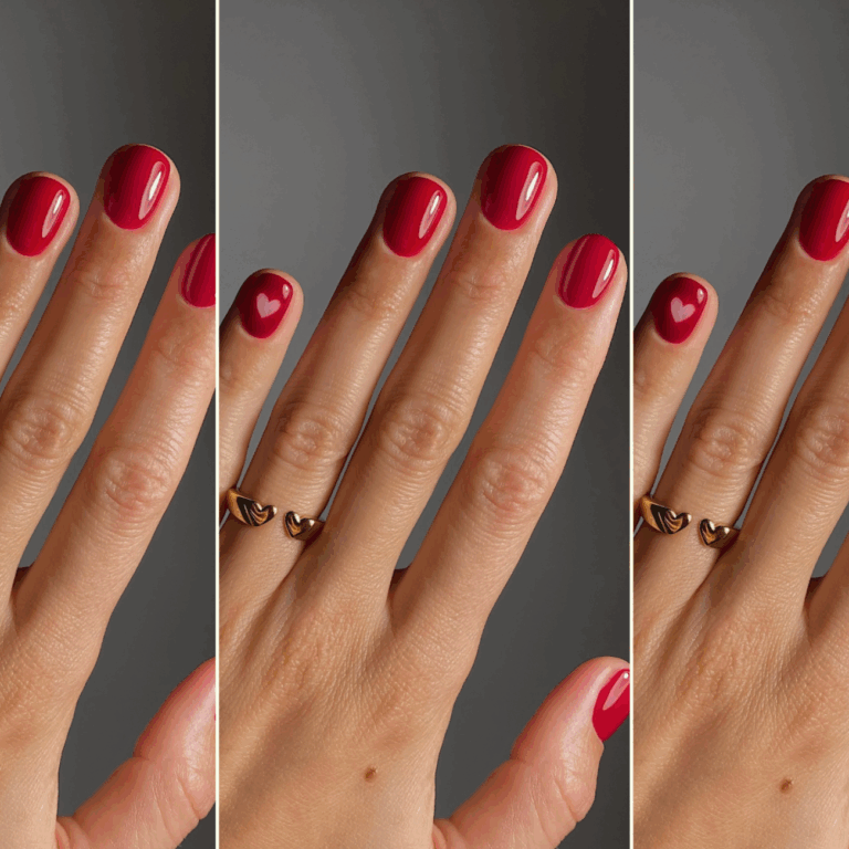 18 Stunning Red Nail Ideas to Spice Up Your Normal Manicure