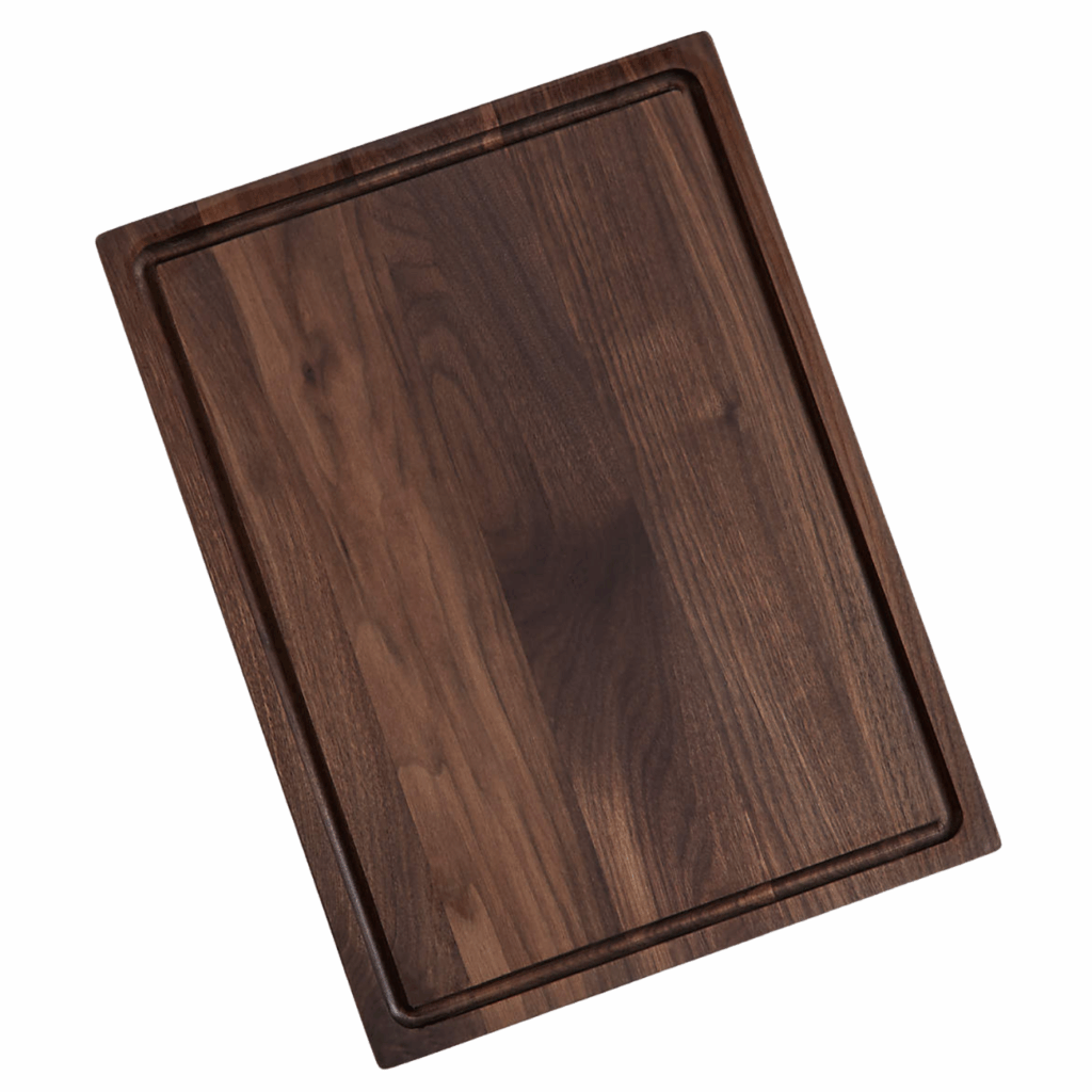 large wooden cutting board