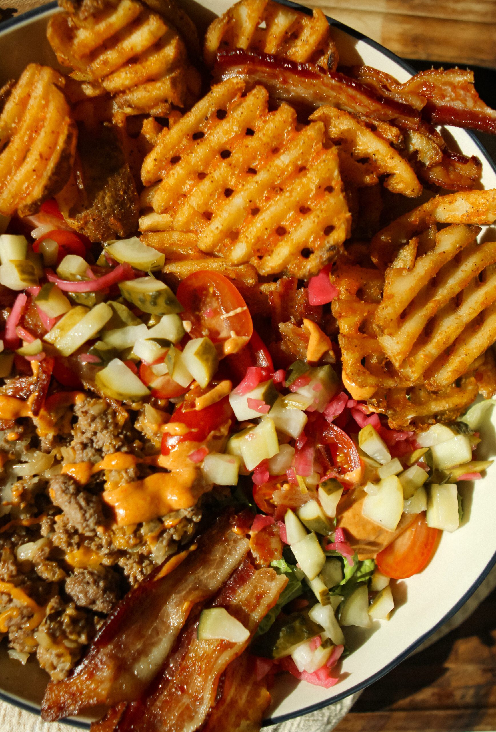 Bacon Cheeseburger Bowl